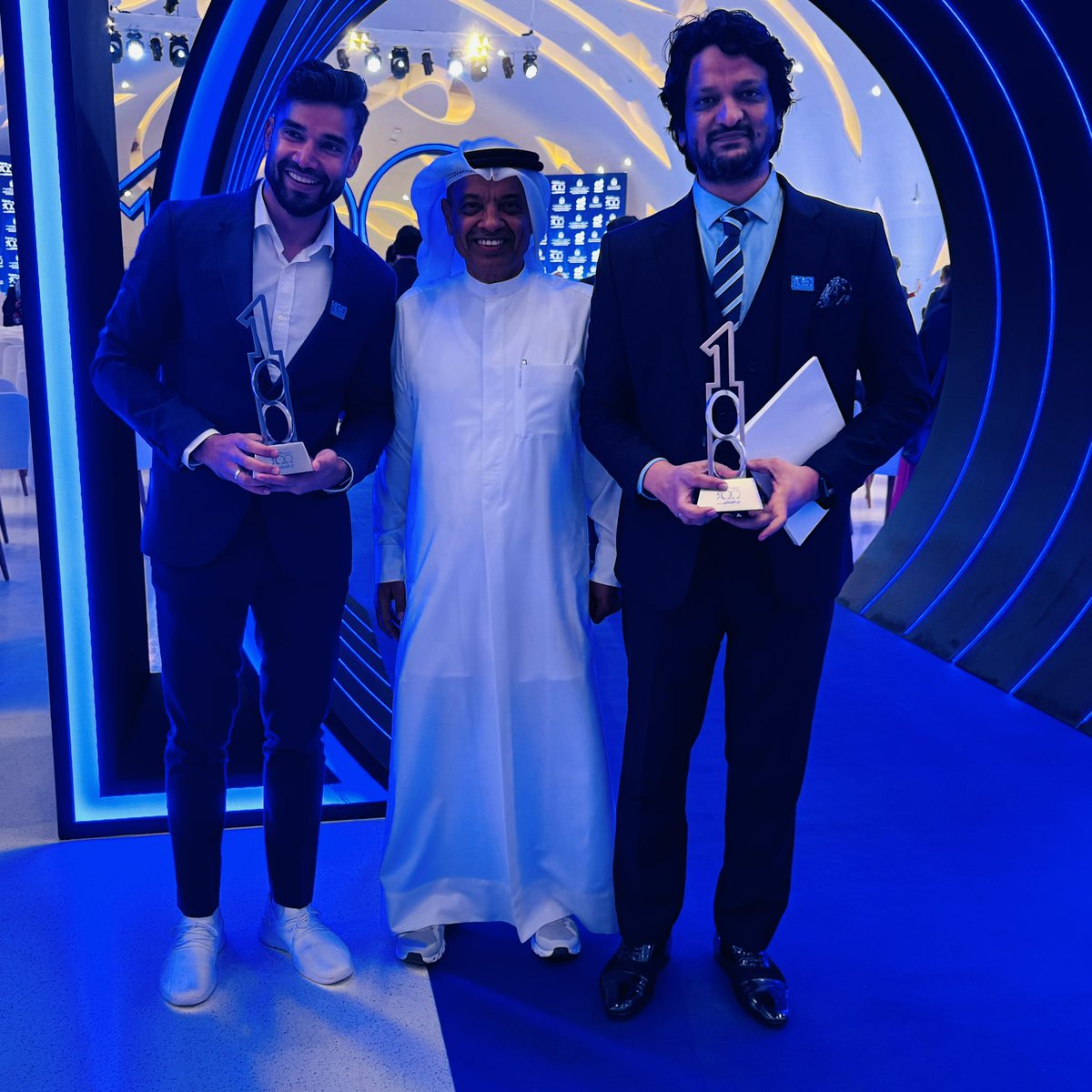 khalidaffaan's tweet photo. Honored to have been awarded as one of the #Future100 companies hosted by the Ministry Of Economy, UAE at Museum of the Future
Great to see friends from near and far - who are committed to pushing the boundaries and pave the way for a brighter future of their ventures, ecosystem and the country.