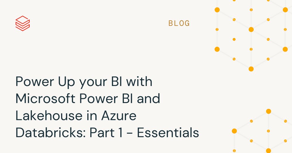 ms_pakistan's tweet image. 📈 Let’s generate business value using Azure Databricks SQL with Power BI!

Learn how to efficiently run queries on large data volumes: msft.it/6019irJ1H 

#AzureData