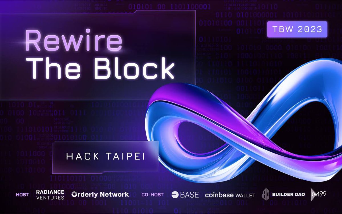 Th3_Bestt's tweet photo. Don't miss 'Rewire the Block, Hack Taipei,' the most sought-after Web3 event in Taiwan.*🌐✨ @OrderlyNetwork

*
**RewireTheBlock #HackTaipei**🌟🚀 https://t.co/fjwIqoL2H7