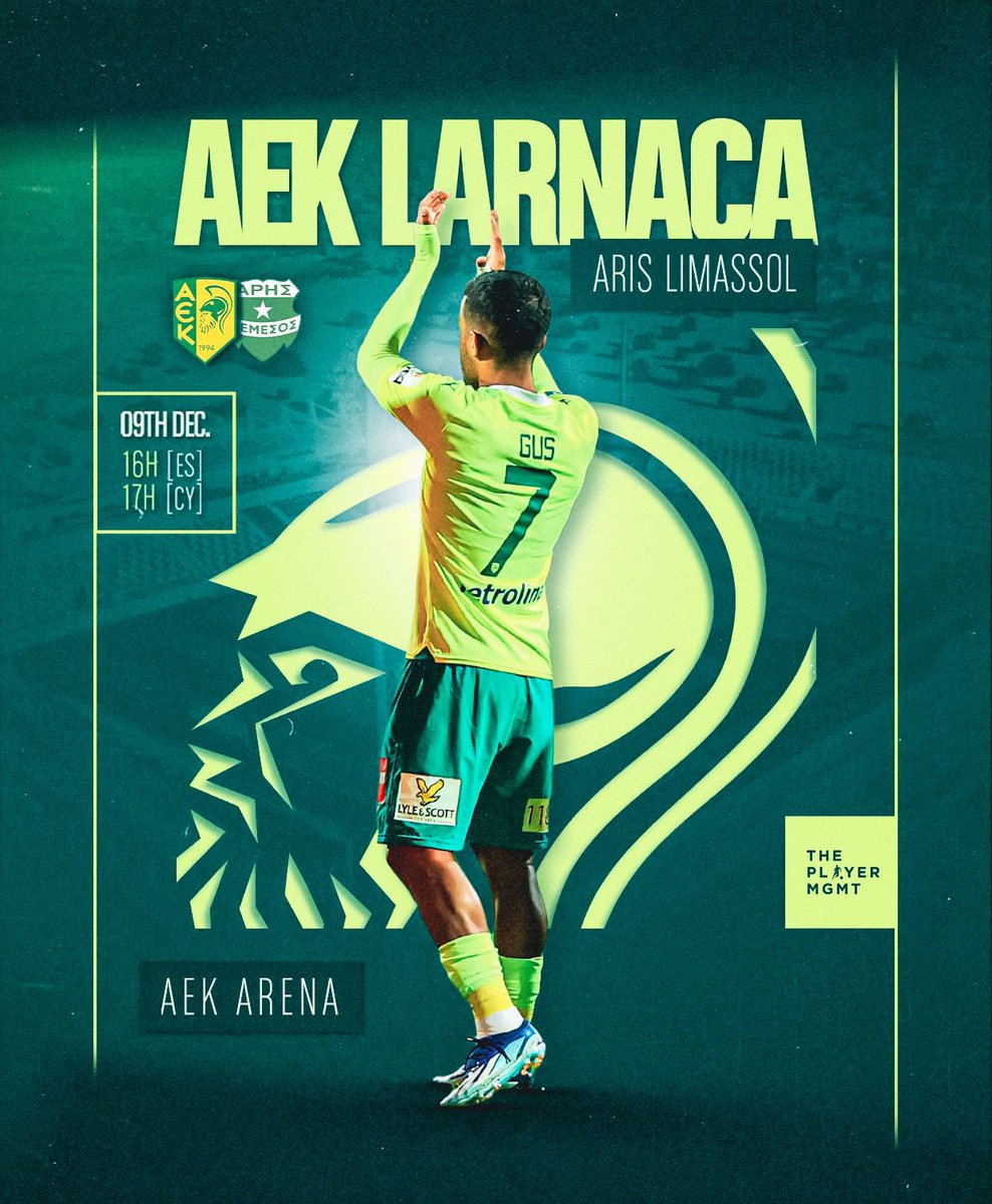 🔰🙏🏽 <a href="/AEKLARNACA/">AEK Larnaca</a> 

#MatchDay