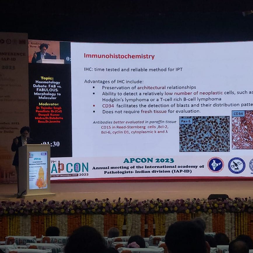 A 'do not miss' talk on hematology debate : FAB VS FABULOUS by Dr. Tejinder singh at JLN auditorium <a href="/Apcon2023/">APCON 2023</a> <a href="/aiims_newdelhi/">AIIMS, New Delhi 🇮🇳</a> #APCON2023 #HEMATOLOGY