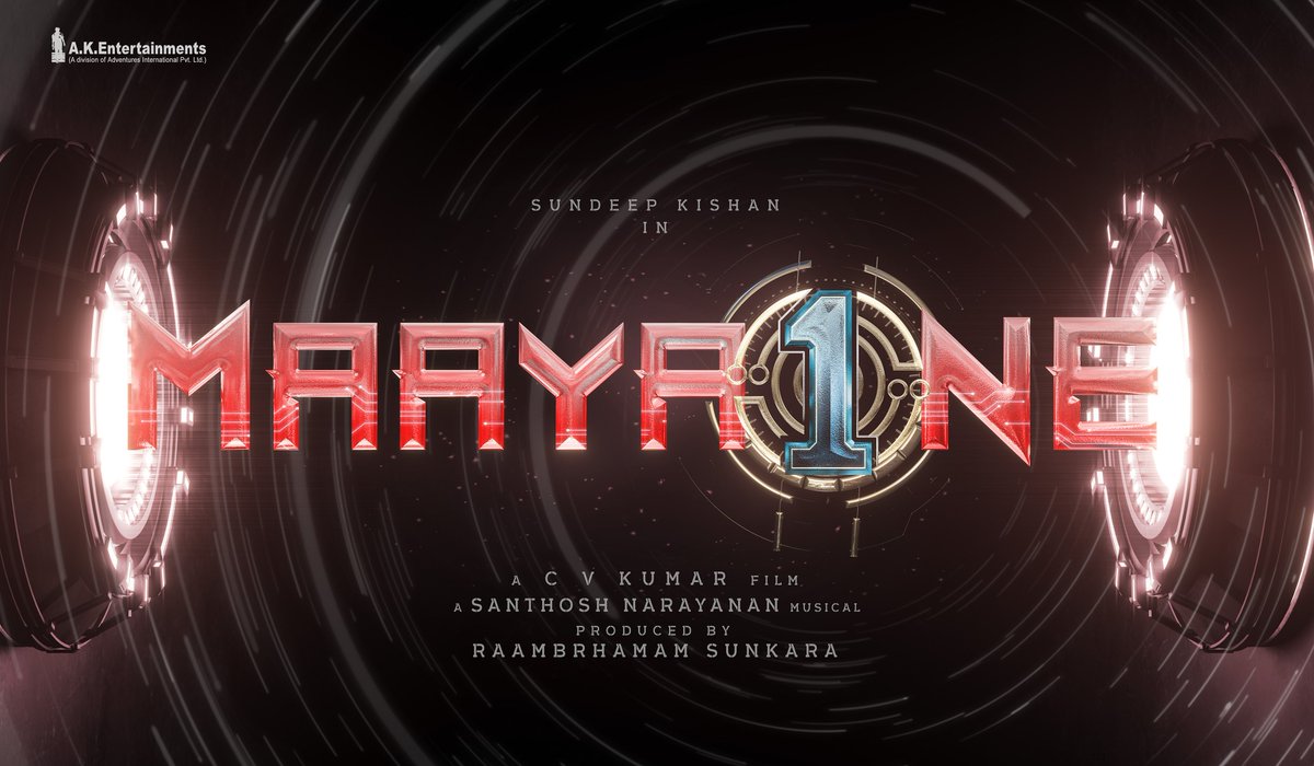 AKentsOfficial's tweet photo. ProjectZ/Maayavan Sequel Titled
#MaayaOne ♾️

@akansharanjan onboard for the highly anticipated project opposite Talented Hero @sundeepkishan 🏅

A @icvkumar Directorial 
@Music_Santhosh musical 🎶 

@AnilSunkara1 @dopkthillai #RavitejaGirijala @kishore_Atv https://t.co/NkBsr3U7gB
