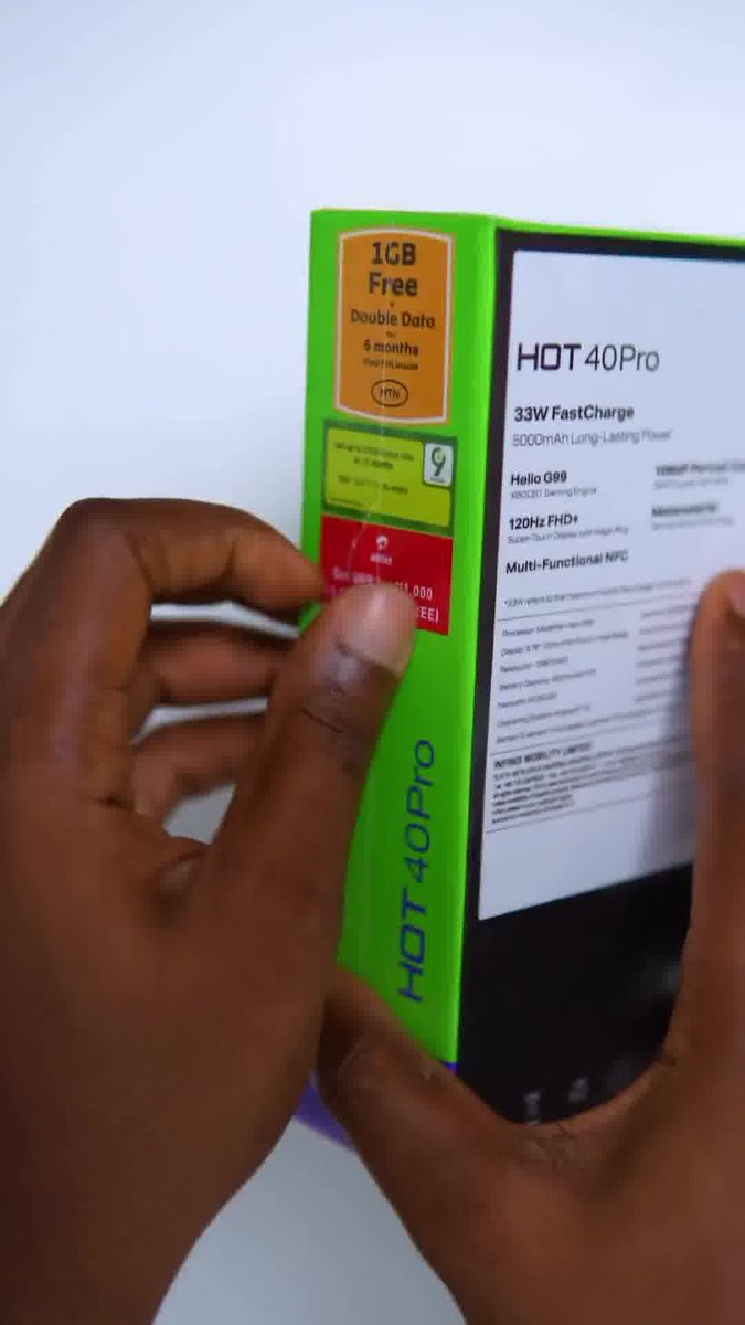 tmktechfamily's tweet photo. Infinix Hot 40 Pro Unboxing
#InfinixHot40Pro #InfinixHot40Series #InfinixHot40
#Hot40
#Infinix https://t.co/DLOHrwv4LE