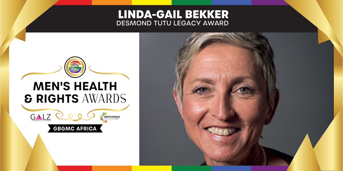 Congratulations @LindaGailBekker we are proud to honor and recognize the work you have done and continue to do in the fight against HIV.