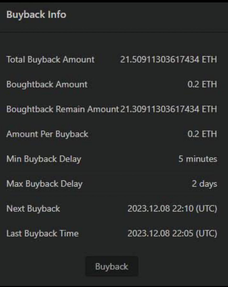 Kchiroma_'s tweet photo. 🪐GM guys🪐
@Mongoose_Coin Dev has 21.5 ETH left for the buyback. Big buys incoming! #MONGOOSE
$MONG
#slowmoon🚀
#BulliAF🐂
#MemeCoinSeason https://t.co/ixUjXVrTQe
