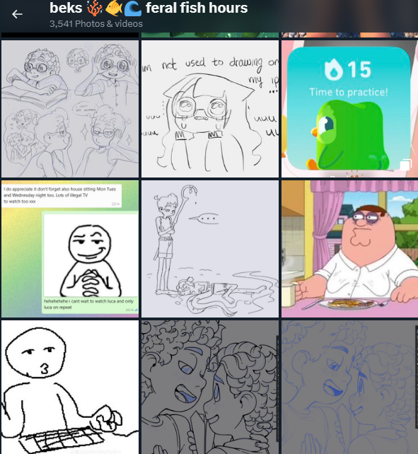 the frickin media tab update im just gay fish and reaction images 