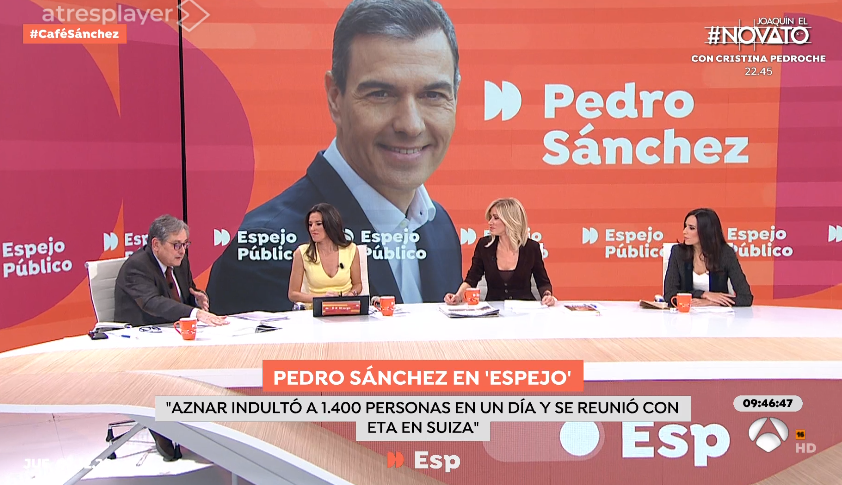 #Audiencias | 🥇 @antena3com, TV LÍDER de la Mañana (13,7%) 🥇 @EspejoPublico es LÍDER absoluto en su emisión total con un 12,8% de share 📈 Reúne a 2,3 M de espectadores únicos y 376.000 de media 📈 Vence a su competidora en casi 2 puntos