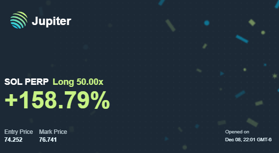 going to bed - not closing 

wake up to $80 SOL 🤝