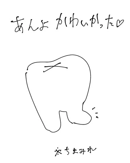 親知らず抜歯しましトゥ🦷 