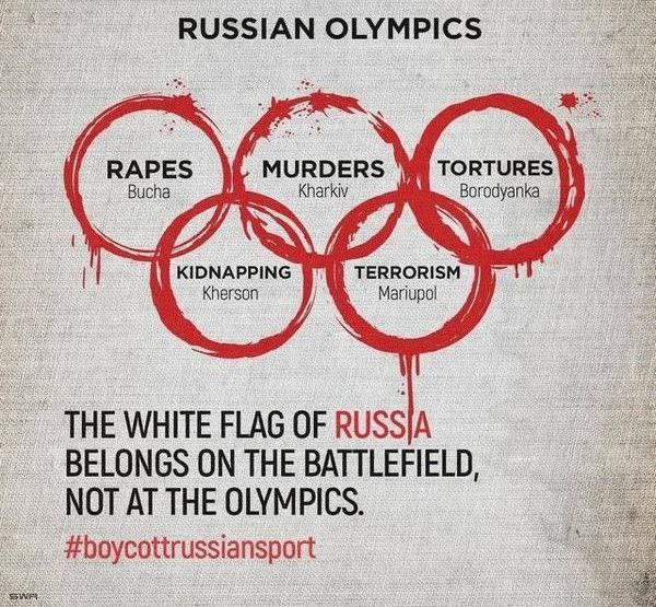 #BoycottOlympics
#BoycottrussianSport
