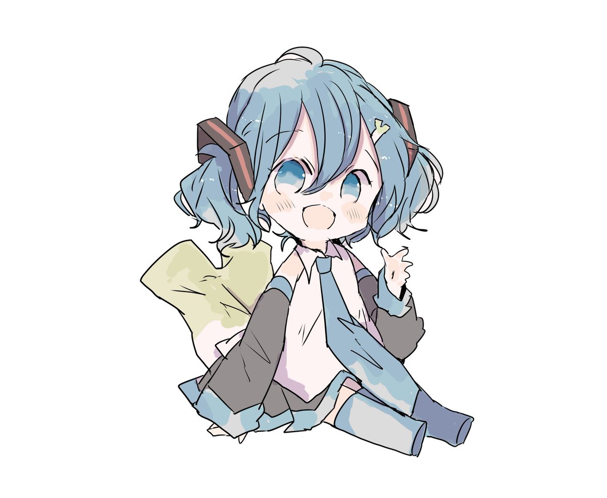 初音ミク 「昨日描いてたアクキー案② 」|sakiのイラスト