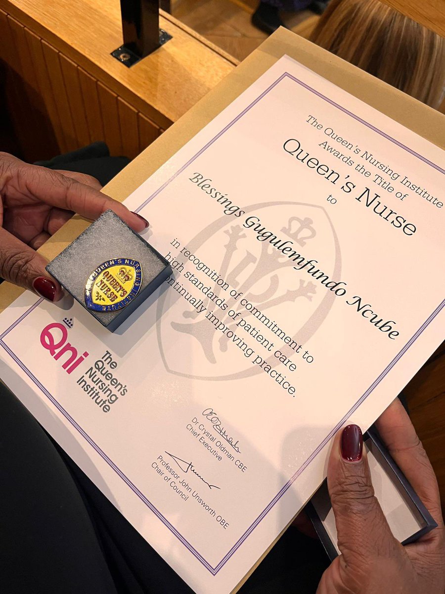 Blessings G Ncube RGN. BSc Hon HLS (TWD) MA,QN tweet media