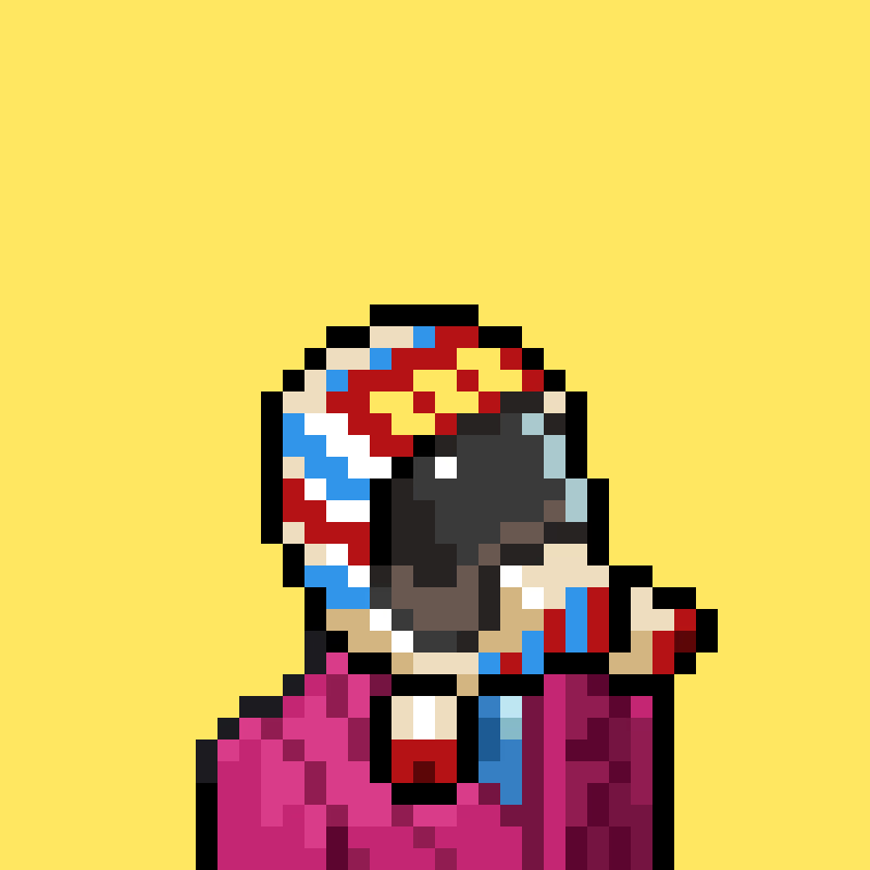 JerseySlacker's tweet photo. @MegapunksBTC @MegapontNFT #MegaPunk pixel art speaks for itself. A #BTC Ordinals no brainer. https://t.co/R34q7J9OSs