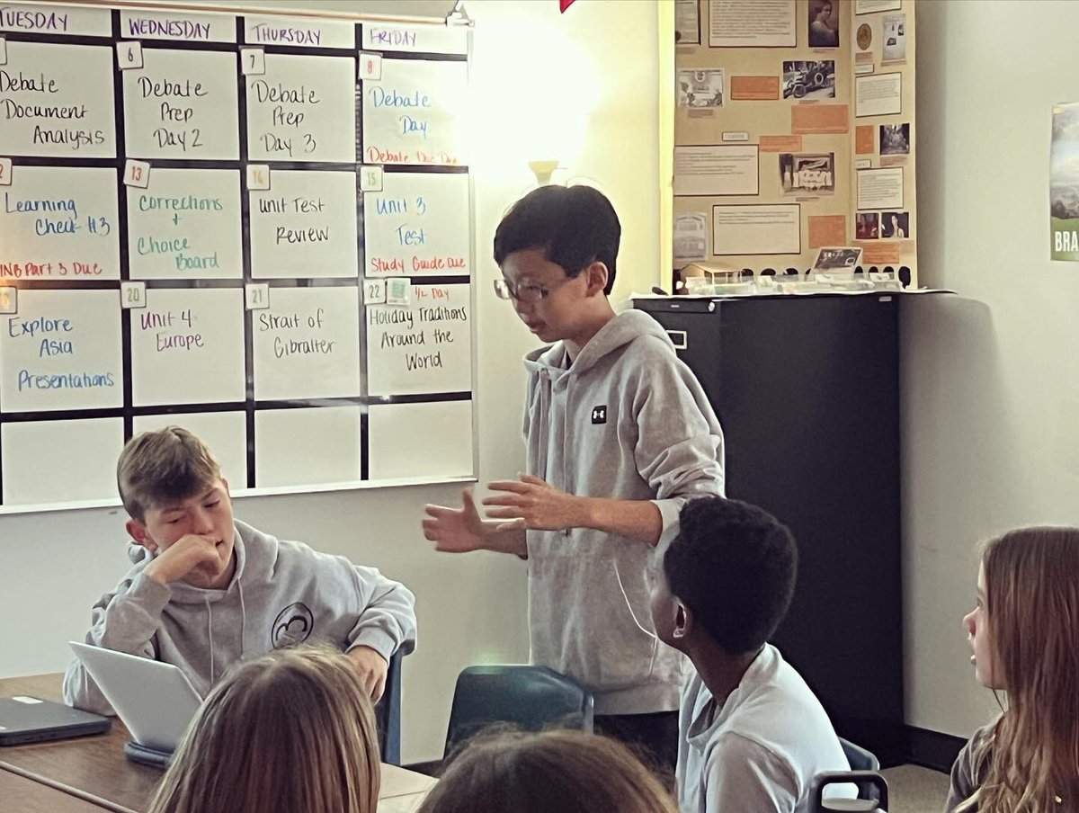 Debates on rapid economic growth in China. These 6th graders were amazing! Definitely have some future world leaders at CRMS! #1LISD #LISDEagles #iteachmiddles #socialstudies