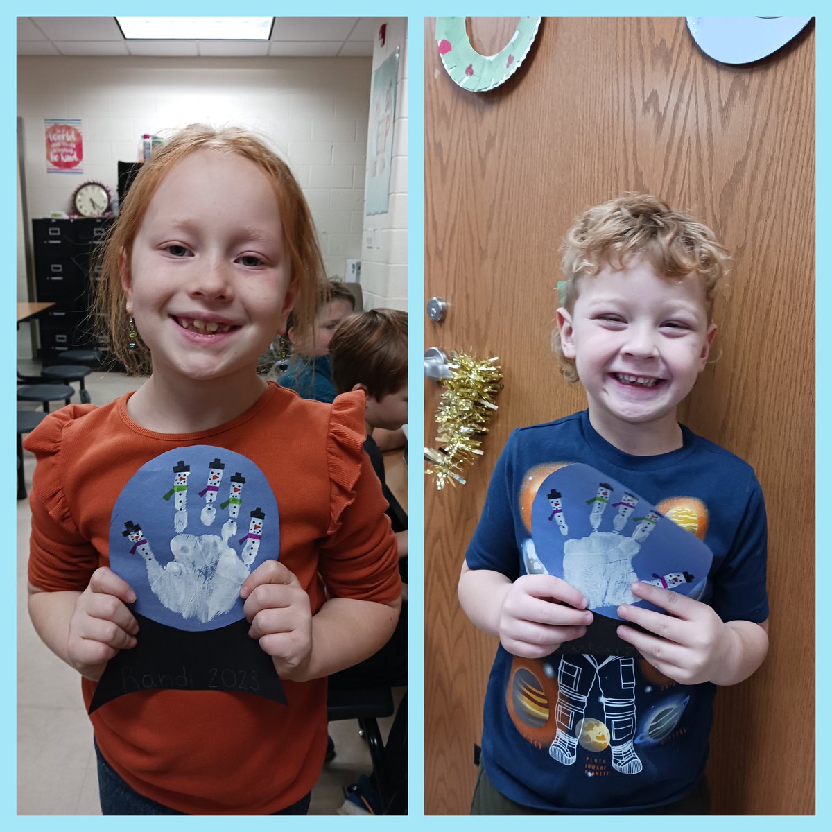 fmteducare's tweet photo. The Middles & Littles made handprint snow globes 🖐☃️💙 #TooCute #TisTheSeason #HolidayMagic
#ThanksMsBailey 💙 https://t.co/sY28X2xo3H