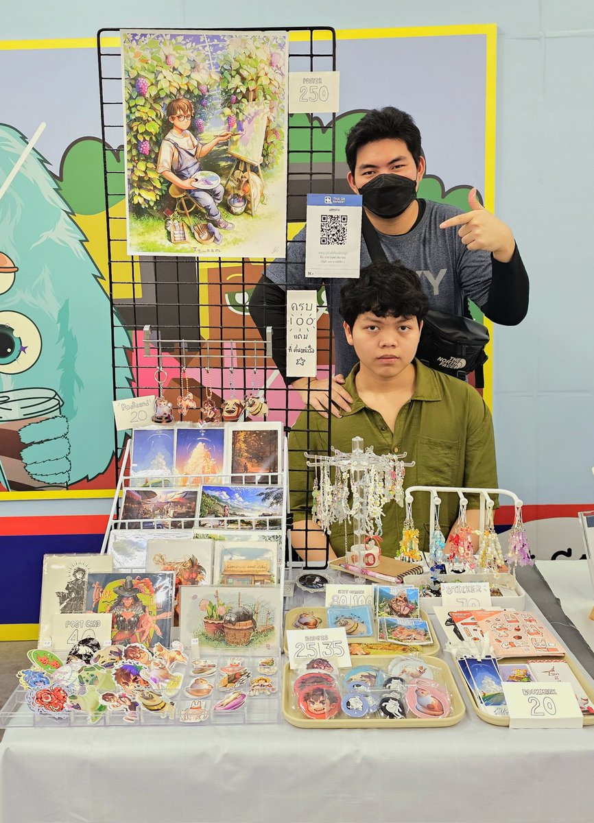 te_oam's tweet image. วันนี้มาเปิดบูธที่ Metro art ครับผม😋
อยู่ช่วง เสาร์-อาทิตย์ที่ 9-10 ธันวานี้
เวลา 10:00 - 20:00น. MRT พหลโยธิน
มาเจอกันได้น้าาาา 
┈┈┈┈┈┈┈┈ʕ•ᴥ•ʔ┈┈┈┈┈┈┈┈┈
#Te_oam #booth #metroart