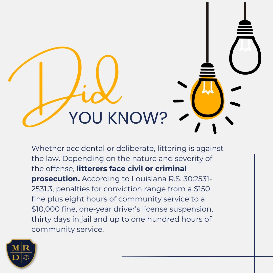 #DidYouKnow #LouisianaLaw #BatonRougeLaw #LawbyMRD #GumboLegalities #Louisiana #BatonRouge #PersonalInjury #PersonalInjuryAttorney #AttorneyatLaw #PersonalInjuryLawyer #Lawyer #TrafficLaws #TrafficSafety