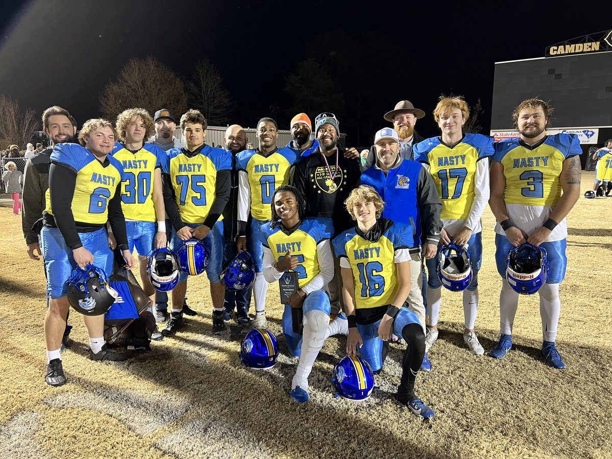 Taiden Mines (@8_taiden) on Twitter photo Awesome time with my old and new teammates. Grateful for winning team Offense MVP. <a href="/I_20ClassicFB/">Palmetto I-Series Classic</a> <a href="/coachfridayS/">Jamar Friday</a> <a href="/CoachCurtis35/">Dustin Curtis</a> Awesome time with my old and new teammates. Grateful for winning team Offense MVP. <a href="/I_20ClassicFB/">Palmetto I-Series Classic</a> <a href="/coachfridayS/">Jamar Friday</a> <a href="/CoachCurtis35/">Dustin Curtis</a>