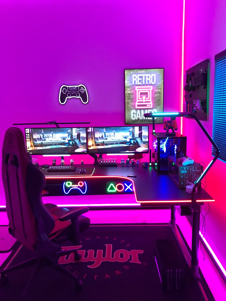 ilumeplay's tweet image. In this room, gaming is not just a pastime; it&apos;s a fusion of passion, technology, and unique design! 📷📷 #PassionGaming #TechInDesign