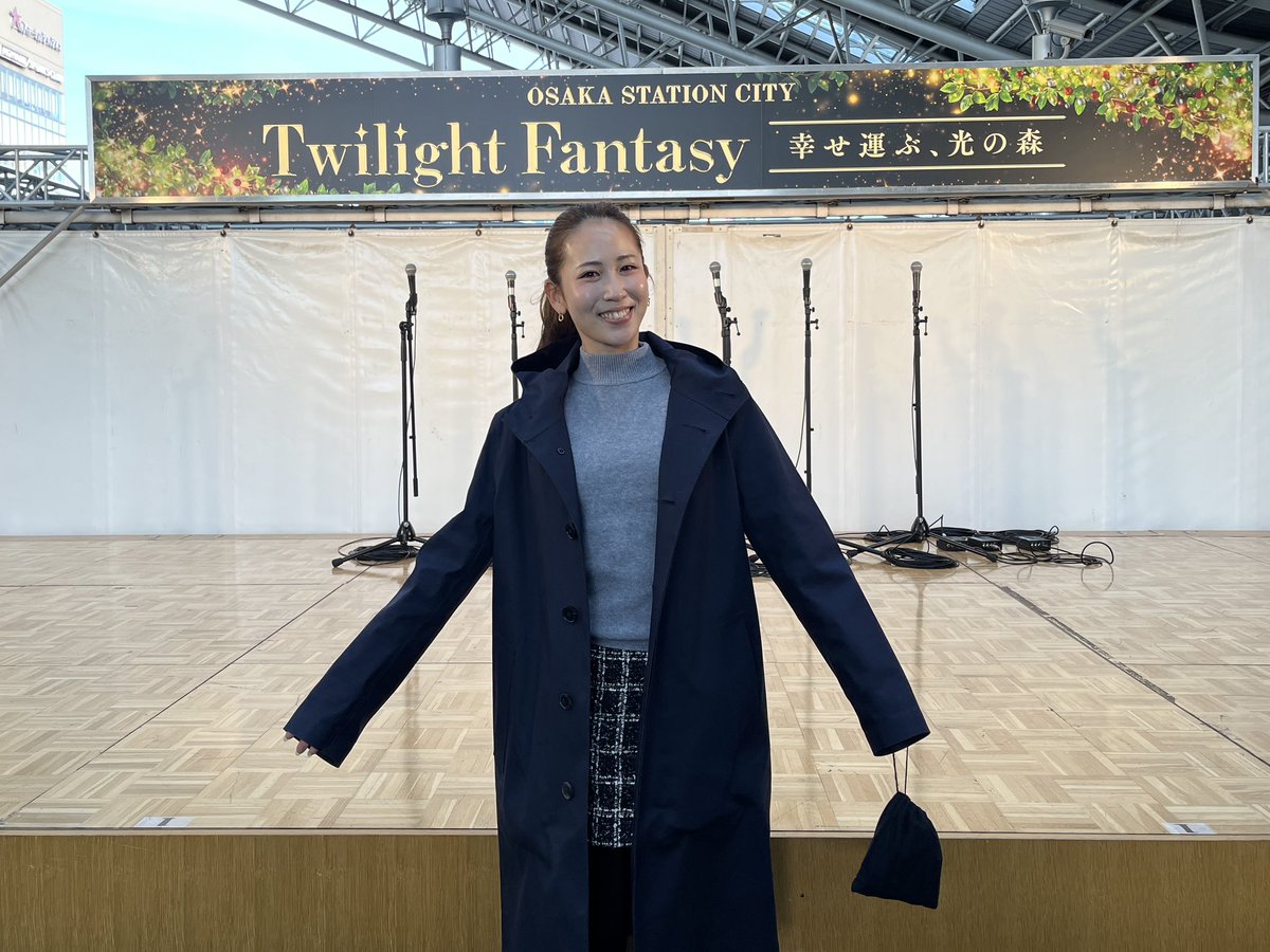 iga0515's tweet photo. 今日、明日は大阪駅、
時空の広場にいます🎄✨

あったかくてよかったあ☺️ https://t.co/gjP5JnL8mI