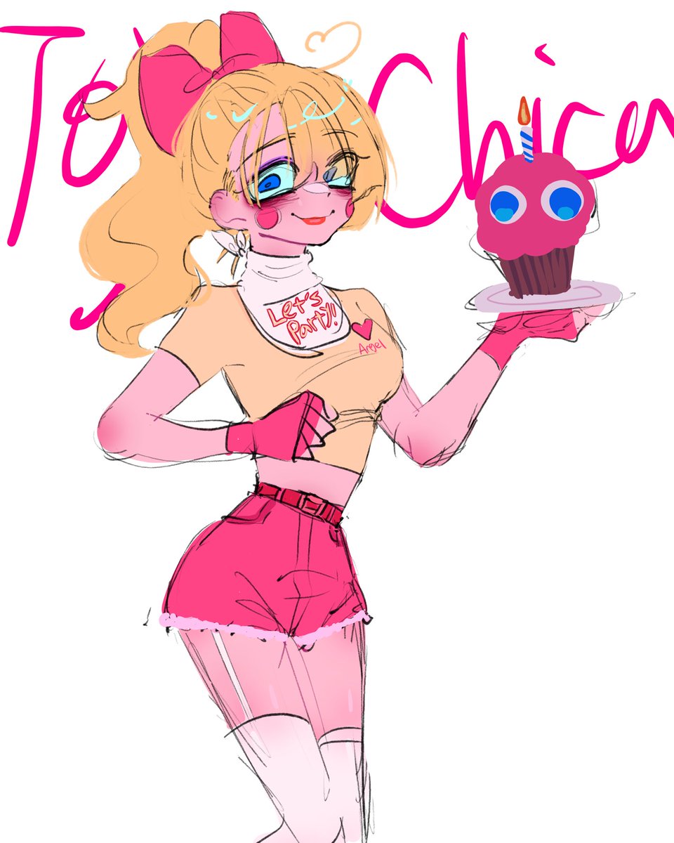 mollu_molla's tweet photo. #fnaf #Toychica #chicafnaf https://t.co/fJyR8AFVT2