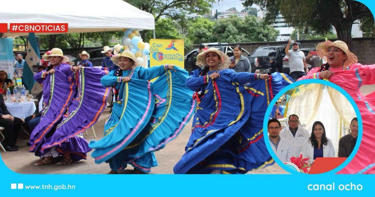 Canal8_hn's tweet image. #C8Noticias || 🕺💃 El Instituto Nacional cardiopulmonar (INCP) celebró el 75 aniversario de su fundación con varias actividades entre música, bailes, premios, pastel, comida y alegría de los empleados.

🔗𝐄𝐧𝐥𝐚𝐜𝐞:
tnh.gob.hn/nacional/enhor…

#INCP #C8Noticias #Canal8