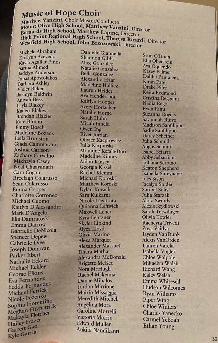 JonTallamy's tweet photo. What an amazing experience for our ⁦@HPRwildcats⁩ Chamber Singer Ss as they performed at Carnegie Hall in the Hope Youth Choir! They were amazing! Thank you Ms. Riccardi and Ms. Martin for your leadership and support of our Ss! ⁦@jacq_mccarthy⁩ #Wildcatpride https://t.co/DO1lnS8GLG