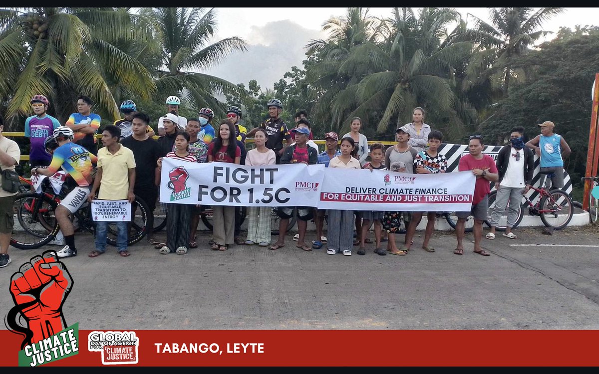 cjmovement_ph's tweet photo. BAGUHIN ANG SISTEMA, HINDI ANG KLIMA!
Tabango Alang sa Kalipunan  (TASK) joins the Global Day of Action.
#KilosParaSaKlima
#Fight4ClimateJustice
#SystemChange https://t.co/nOTyrZSDBC