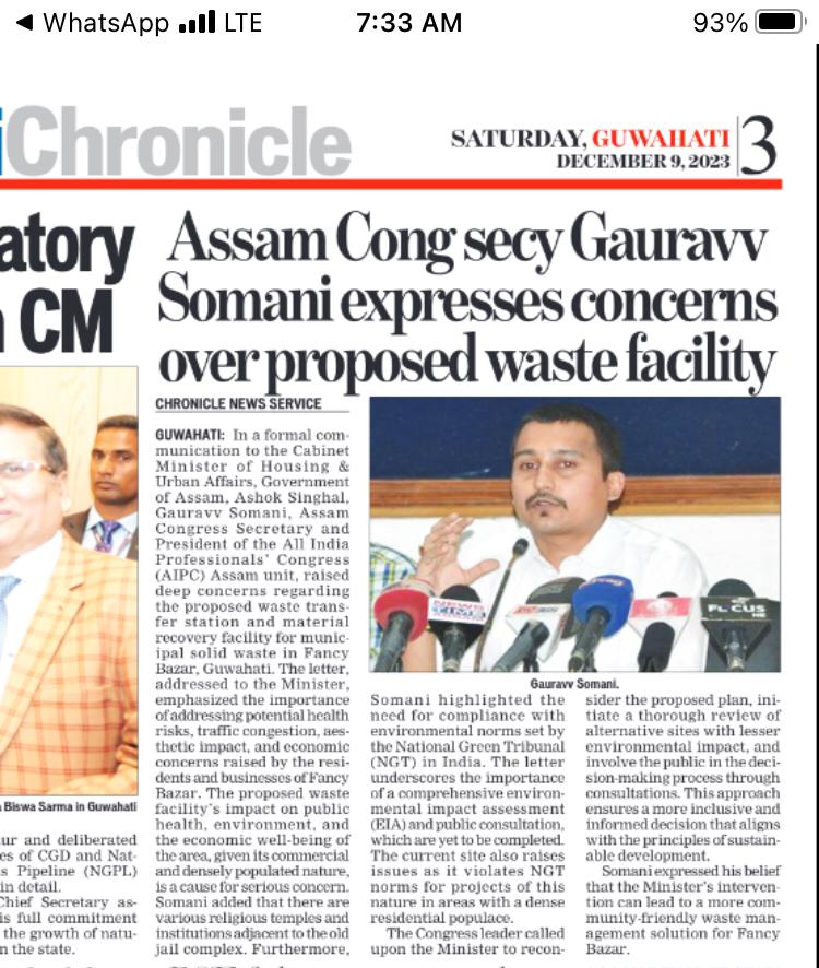 somanigaurav's tweet photo. Overwhelmed by the continued support as more newspapers cover my story. Thank you for amplifying my journey! 🗞️  #PressCoverage 
Request @himantabiswa @TheAshokSinghal to Kindly address the concern! Hope public remonstrance gets your attention⚠️. https://t.co/6VvZqw9H0c