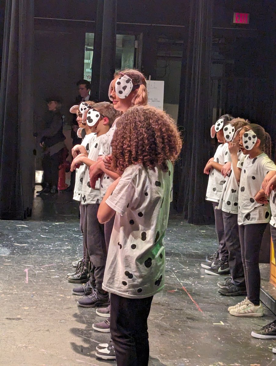 Opening night was a success and so much fun! #101dalmatianskids #BulldogBest