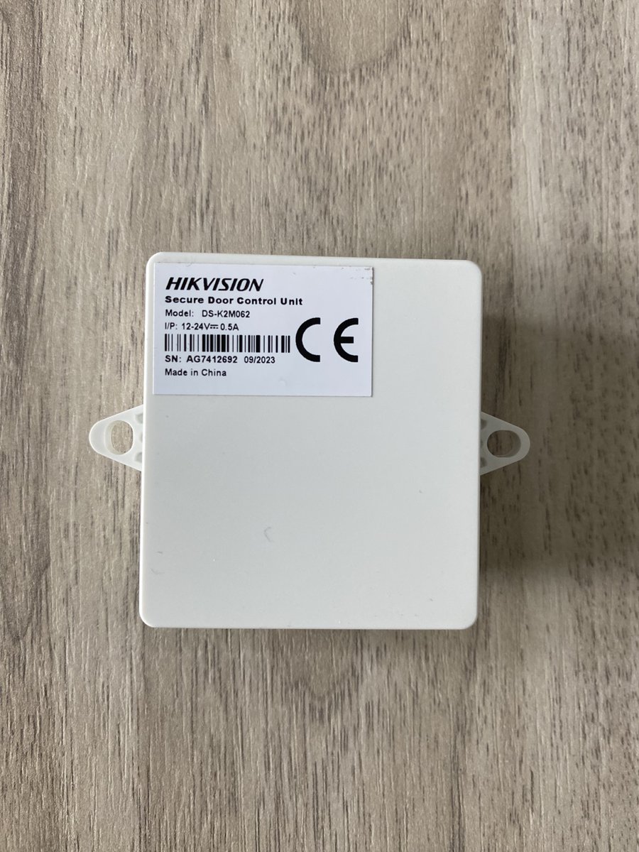 WiseSolutionsVN's tweet image. DS-K2M062 (HikVision)

DS-K2M062 Secure Door Control Unit là thiết bị trung gian giữa bộ kiểm soát truy cập/đầu đọc chính và khóa Nó có thể giữ khóa vẫn đóng khi thiết bị hỏng/dừng hoạt động.
wise.com.vn/products/phu-k…
#AccessControl #WiseSolutions #HikVision