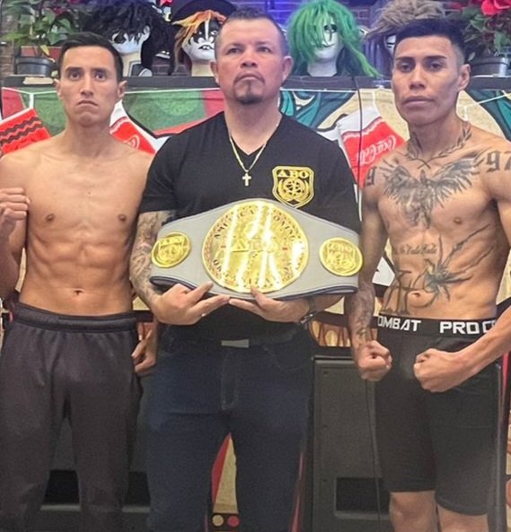 abousaboxing's tweet photo. @abostrap
Rocha vs Ramirez 
South American Bantamweight Championship 8rds Bajio International Promotions December 9th.  
@abochampion https://t.co/r2XIvcaorz