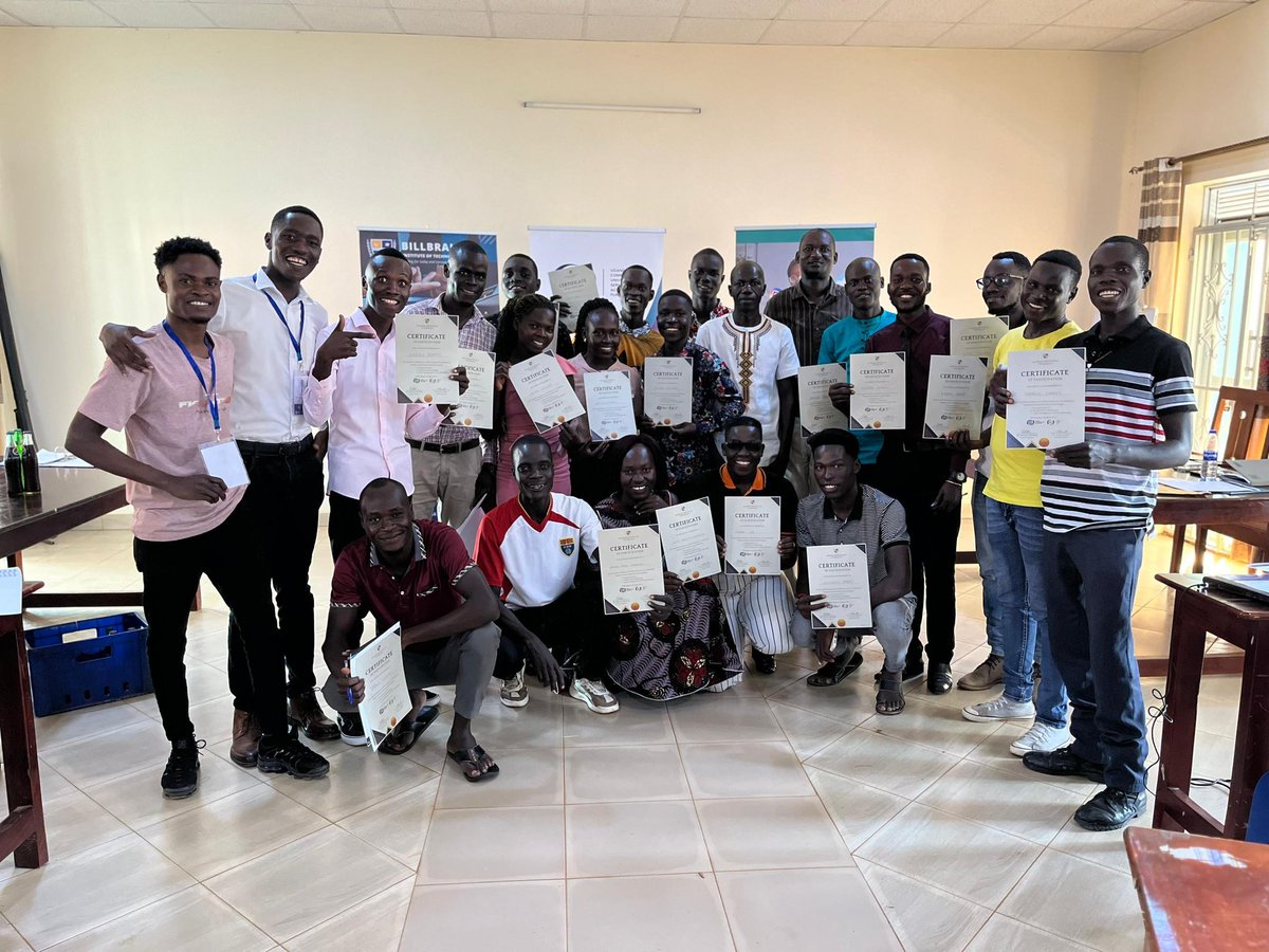 Glad to have completed my short course on ICT and multimedia production. Big thanks to BILBRAIN institute of technology and UCC for skilling youths