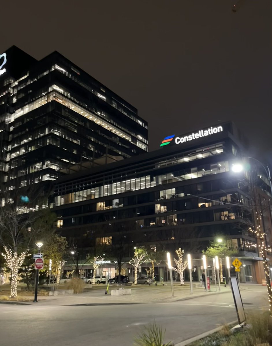 I had a productive week at <a href="/ConstellationEG/">Constellation</a> headquarters (in Baltimore) growing, learning, and working for our customers! Excited for today and the future 🙌