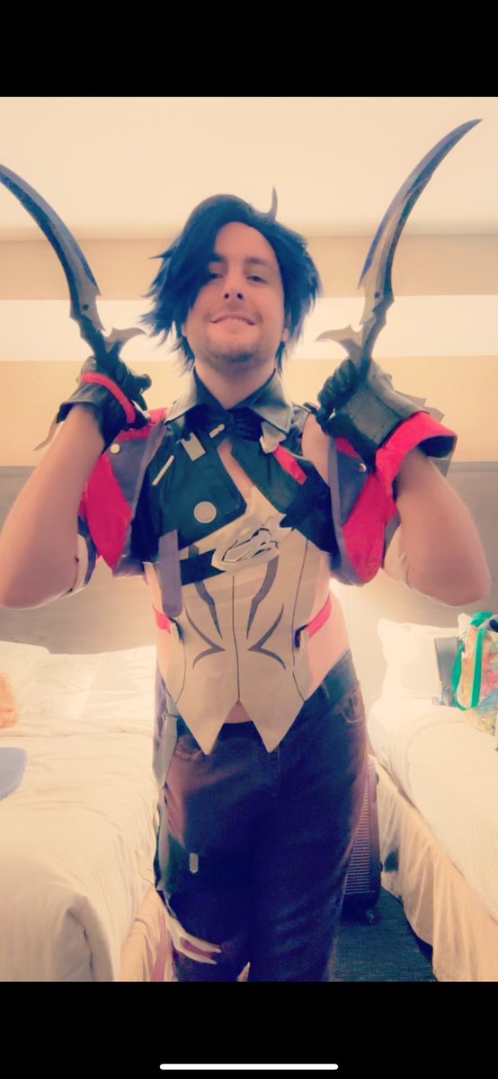 sharkyttack's tweet photo. We back at it again! #yamacon #HonkaiStarRail #Sampo #cosplay https://t.co/HRVKxsrZLy