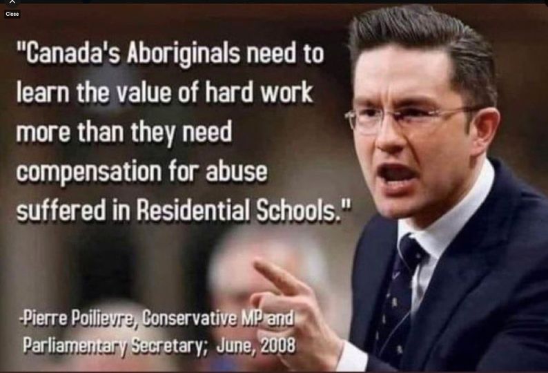 Don't be fooled by Pierre pretending to stand for the First Nations.