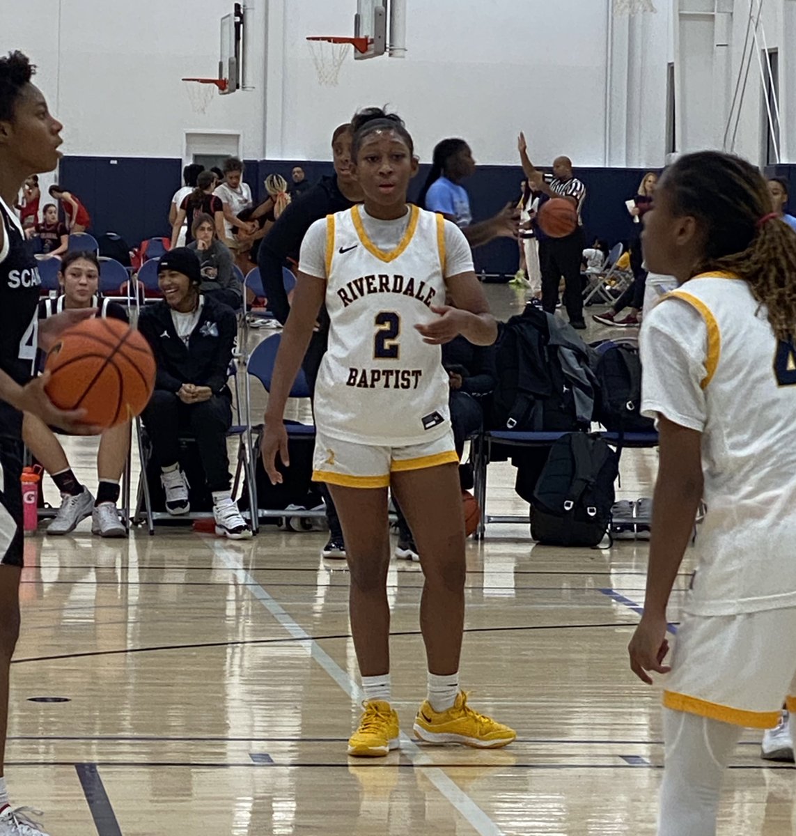 NE2KHoops's tweet photo. 2024 @AliyahEason could not miss tonight for @ladycrusaderswb! The lefty was knockin down from all over the court! Midrange to behind the arc, she was automatic! https://t.co/7KOH9aMOJI
