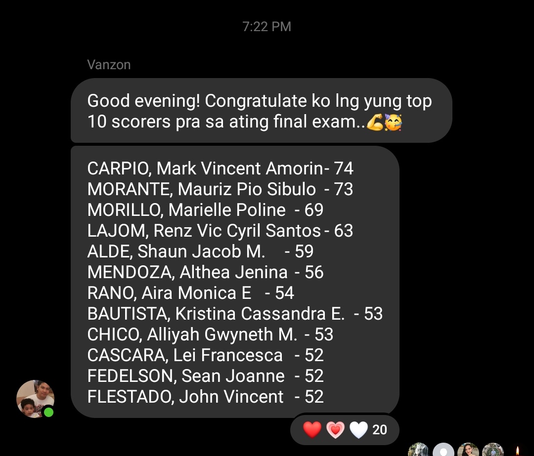 D2 ko nalang i flex, daming marites sa fb ko. 
Kinda proud lang with these little things.