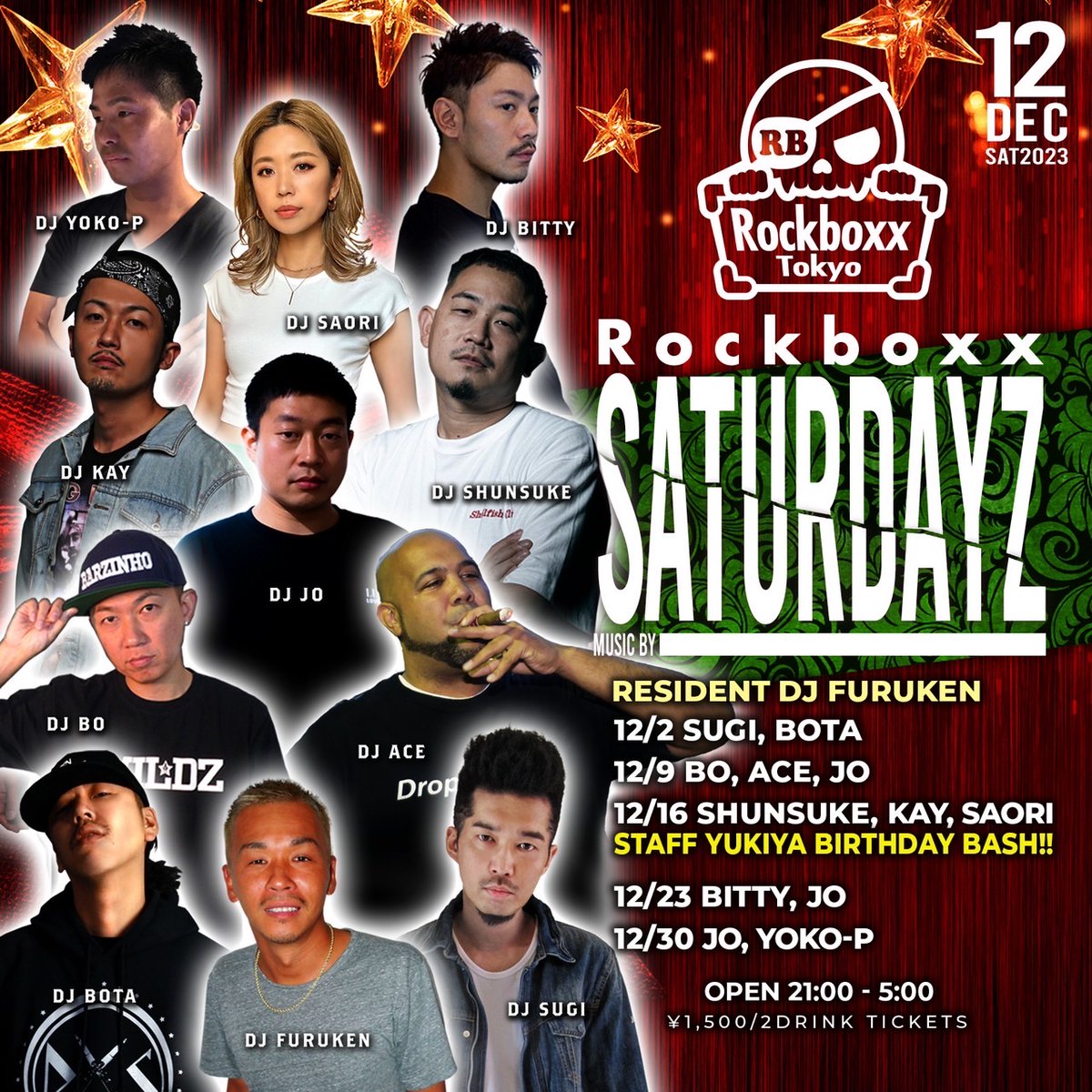 DJBOjapan's tweet photo. 今夜はこれ🍺🍺🍺
ブログアップ『Rockboxx Saturdayz @ Rockboxx in 立川』
https://t.co/VOm8YSUkP9
#Rockboxx
#RockboxxSaturdayz
#立川
#Tachikawa
#HIPHOP
#RnB
#Reggae
#Club
#DJBO https://t.co/8Zh1ocjdMH