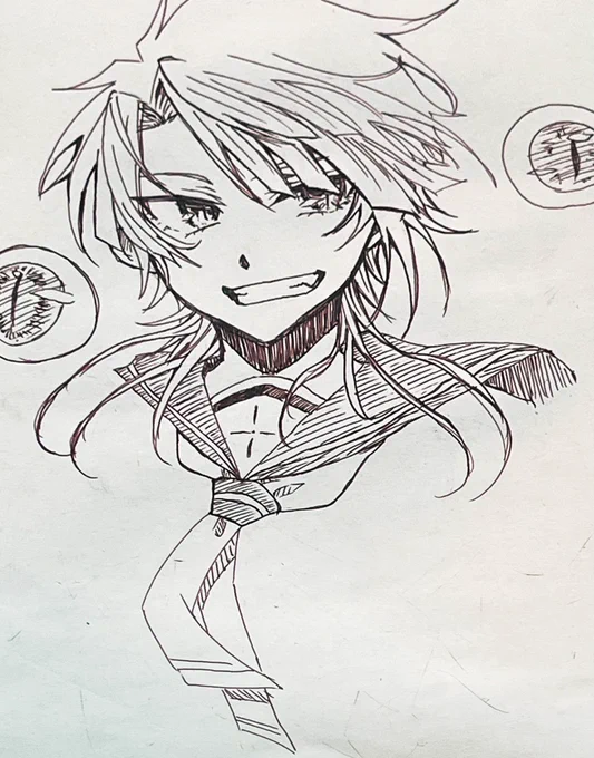 手前味噌だけどこの子のキャラデザは描ききやすいのに動きが出しやすくて本当に気に入ってる 