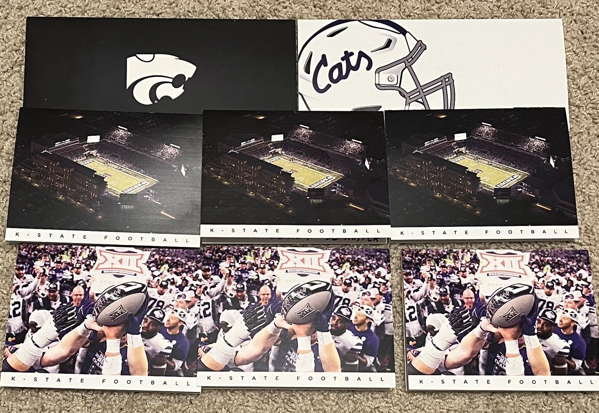 mark_deebo's tweet photo. Thank you to the K-state staff for the letters!!! @CoachJesseOwen @GETrailblazerFB https://t.co/vrUu419IlX