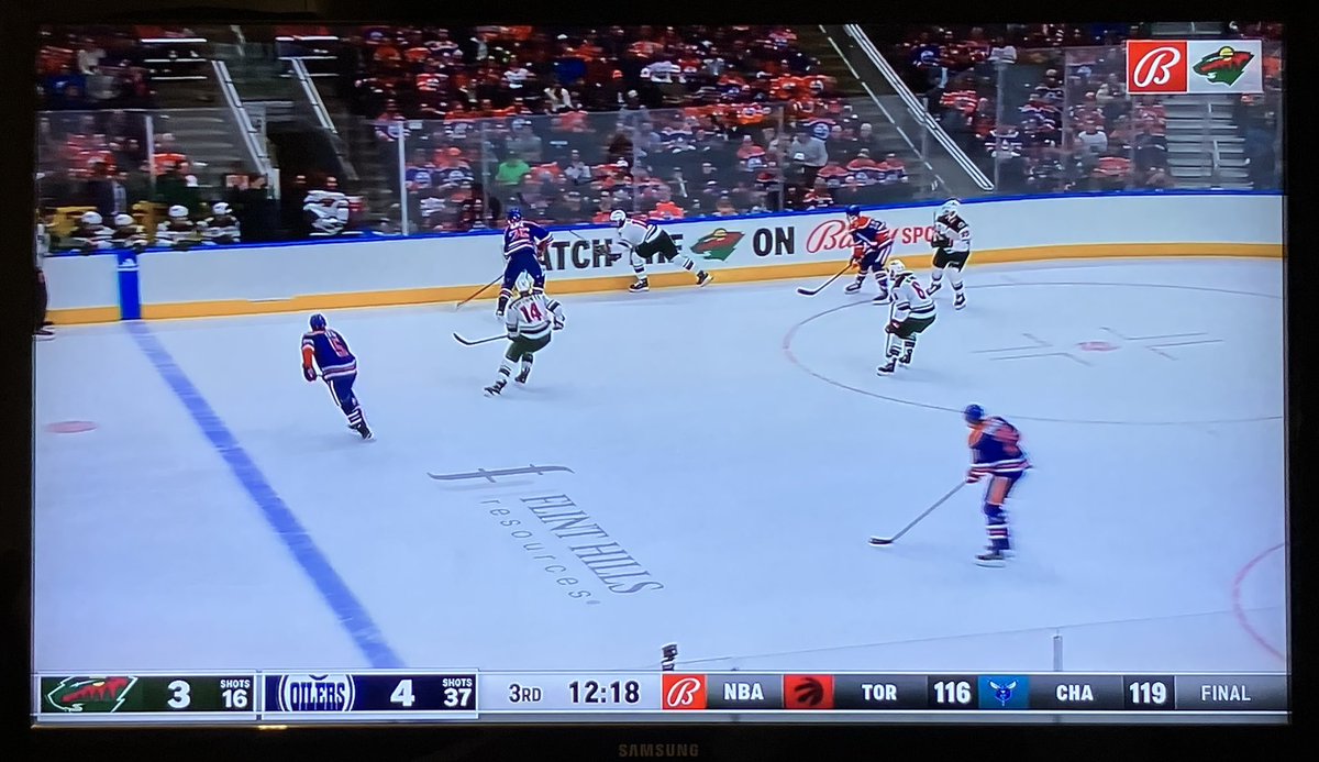 ToddHolmslice's tweet photo. @RussoHockey Has anyone gotten used to this “Flint Hills” logo yet?  I can’t train my brain to not think it’s a broken stick. https://t.co/YO4cNQfEPo