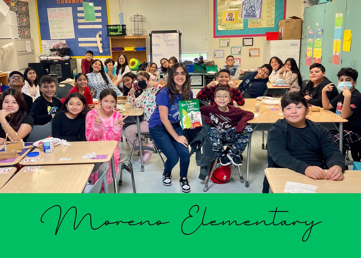 Had a blast reading to the 5th graders at @MorenoMustangs today! Let’s spread the joy of reading! 📚🌟🎄 #readingisfun