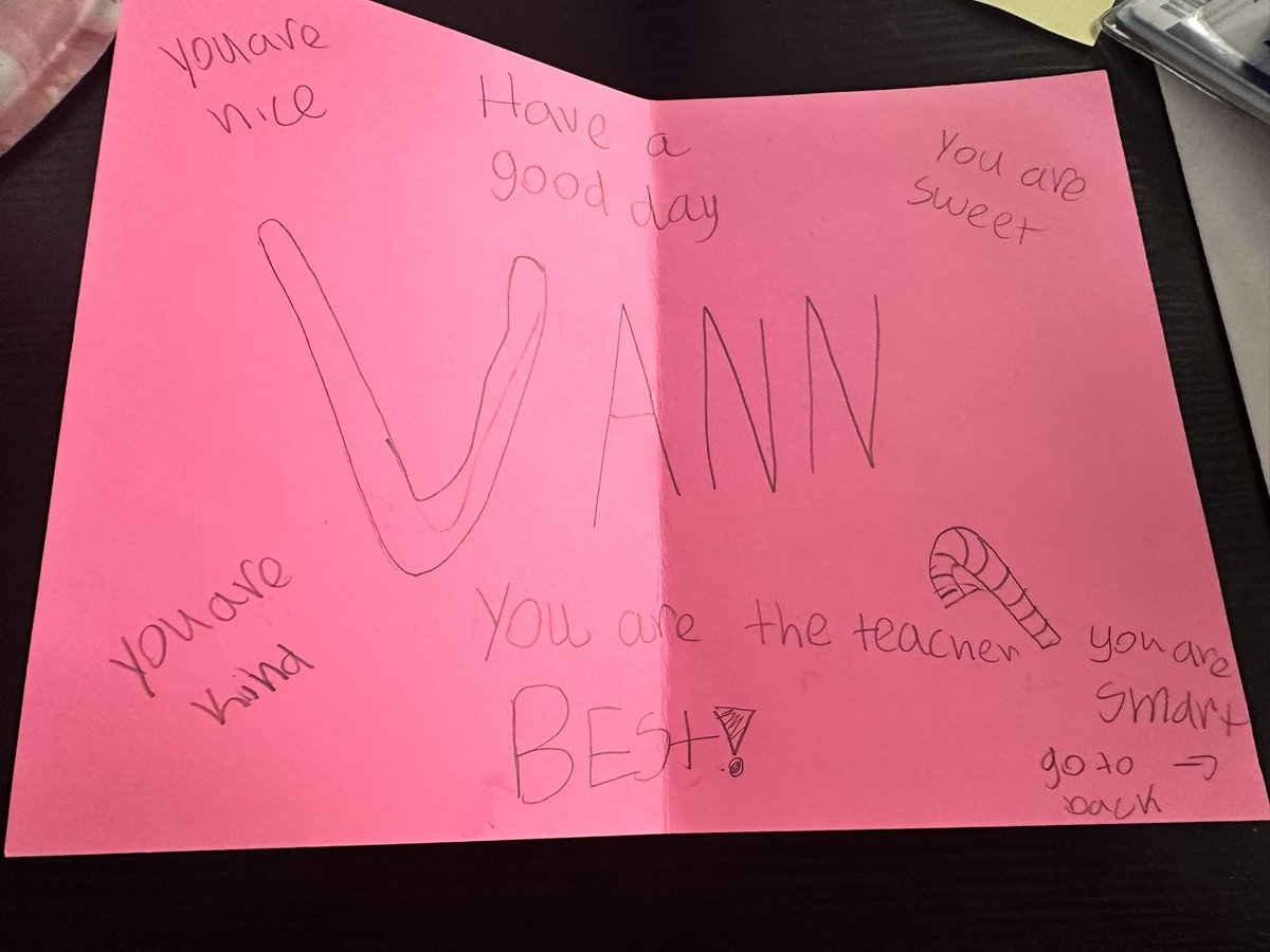 MrsVann7's tweet photo. I seriously have some of the sweetest girls ever!!! This one has a piece of my heart forever 😍 @PME_Katyisd @MichaelBonner_ @ronclarkacademy @kimbearden https://t.co/tr2lPmJpNp