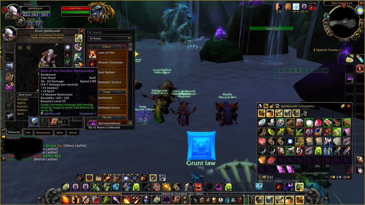 How’s everyone’s SoD adventure been going?! Got the Metamorphisis rune and went for my first run of Blackfathom Deeps and got the epic staff! #SoD #worldofwarcraft #classicplus