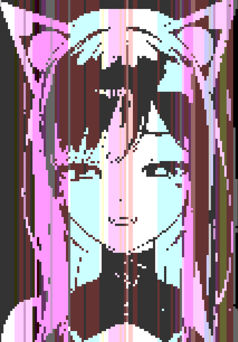 MisterDonutbro's tweet image. Ai study Aishii 
#AiLoveYou
#ProjectF
#vtuber #pixelart