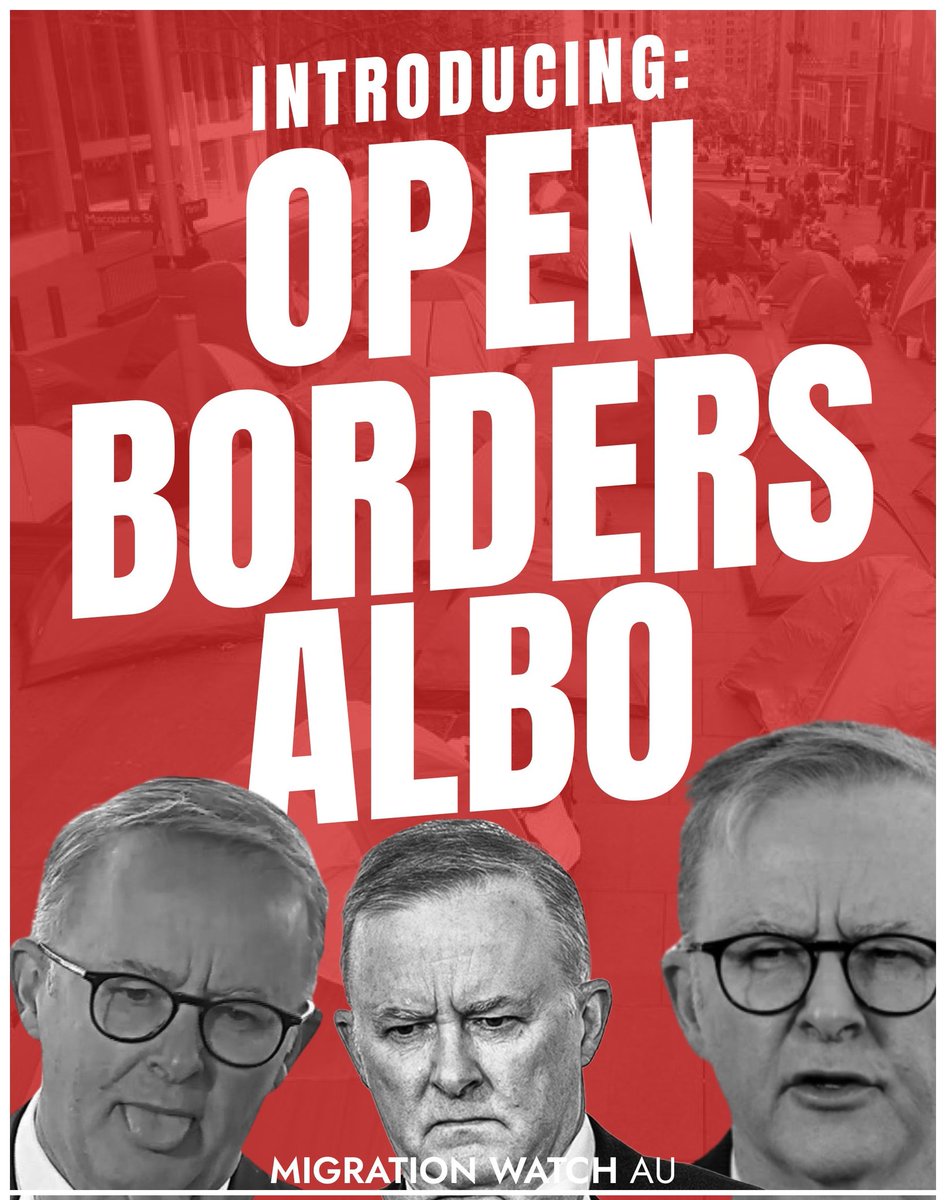 freedom4UU's tweet photo. @SuperHotPeppers #speaKout #Australia
The Albanese government is fundamentally flawed. It's leftard, unvetted, uncontrolled mass Muslim invasion immigration was broke by the #ALPtrash policies.
60% of Australians R against mass immigration.
To little too late. One term government. https://t.co/VGdhy4IIAf