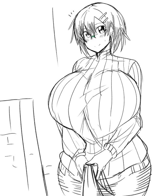 四宮さん、私服はこういう伸縮性のあるリブ生地を愛用していると思われ 