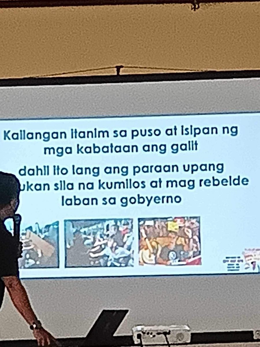iamliezyl's tweet photo. The gall of the AFP to conduct a forum at Cebu Normal University red-tagging progressive youth organizations a day before we commemorate the 75th anniversary of the Intl Declaration of Human Rights.🤬

All the more reason to join the protest tom. See you at 9am in Fuente Circle! https://t.co/1k7kLzfbOK