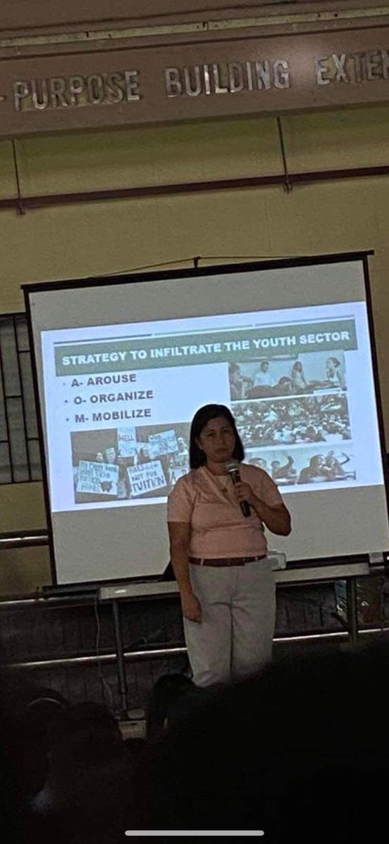 iamliezyl's tweet photo. The gall of the AFP to conduct a forum at Cebu Normal University red-tagging progressive youth organizations a day before we commemorate the 75th anniversary of the Intl Declaration of Human Rights.🤬

All the more reason to join the protest tom. See you at 9am in Fuente Circle! https://t.co/1k7kLzfbOK